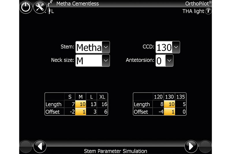 Stem Parameter Simulation